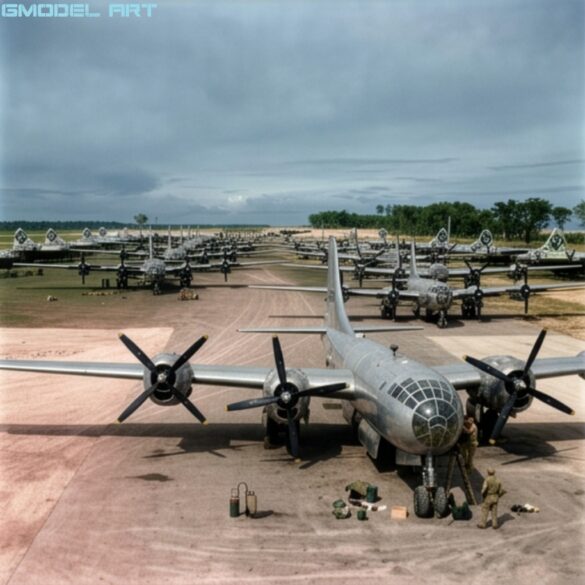 Firefly RESTORE AND CLEAN THIS ORIGINAL WORLD WAR II BLACK AND WHITE PHOTOGRAPH OF A BOEING 311550