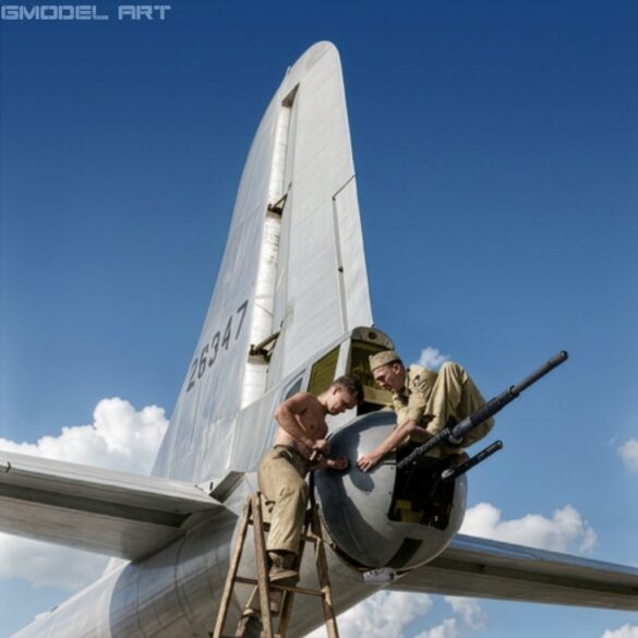 Firefly RESTORE AND CLEAN THIS ORIGINAL WORLD WAR II BLACK AND WHITE PHOTOGRAPH OF A BOEING 390081