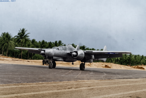 P-61 Black Widow: History, Variants, Combat Units & Modeling Guide Gen Earl Barnes personal P-61A, Middleburg Island, New Guinea 1944