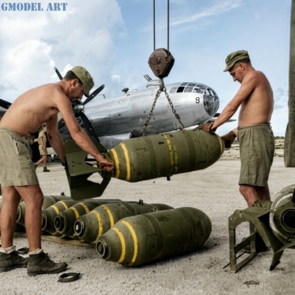 Firefly COLORIZE THIS RESTORED ORIGINAL WORLD WAR II BLACK AND WHITE PHOTOGRAPH OF A BOEING B 344006