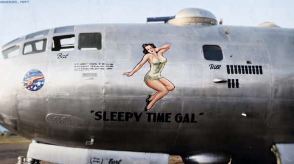 Firefly COLORIZE THIS RESTORED ORIGINAL WORLD WAR II BLACK AND WHITE PHOTOGRAPH OF A BOEING B 454510