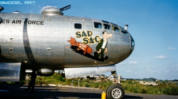 Firefly COLORIZE THIS RESTORED ORIGINAL WORLD WAR II BLACK AND WHITE PHOTOGRAPH OF A BOEING B 471095