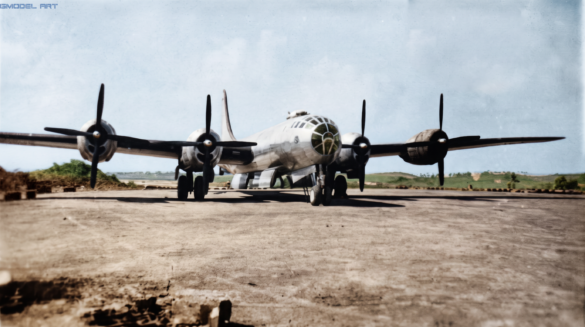 Firefly COLORIZE THIS RESTORED ORIGINAL WORLD WAR II BLACK AND WHITE PHOTOGRAPH OF A BOEING B 482643