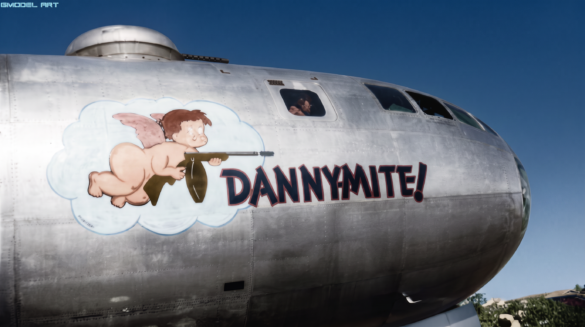Firefly COLORIZE THIS RESTORED ORIGINAL WORLD WAR II BLACK AND WHITE PHOTOGRAPH OF A BOEING B 487949