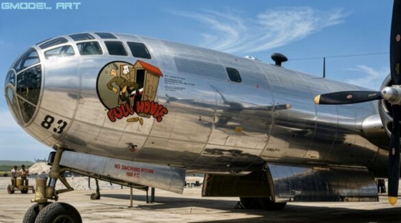 Firefly COLORIZE THIS RESTORED ORIGINAL WORLD WAR II BLACK AND WHITE PHOTOGRAPH OF A BOEING B 694647