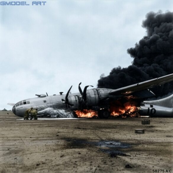 Firefly COLORIZE THIS RESTORED ORIGINAL WORLD WAR II BLACK AND WHITE PHOTOGRAPH OF A BOEING B 761615