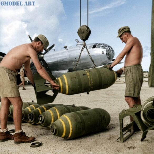 Firefly COLORIZE THIS RESTORED ORIGINAL WORLD WAR II BLACK AND WHITE PHOTOGRAPH OF A BOEING B 771142