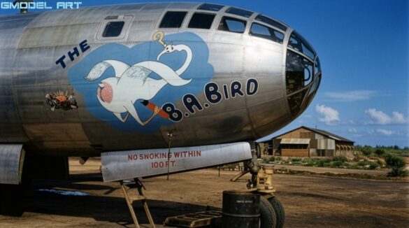 Firefly COLORIZE THIS RESTORED ORIGINAL WORLD WAR II BLACK AND WHITE PHOTOGRAPH OF A BOEING B 889502