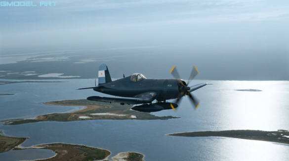 Honduran F4U Corsair of the Fuerza Aérea Hondureña during the era of the 1969 Football War