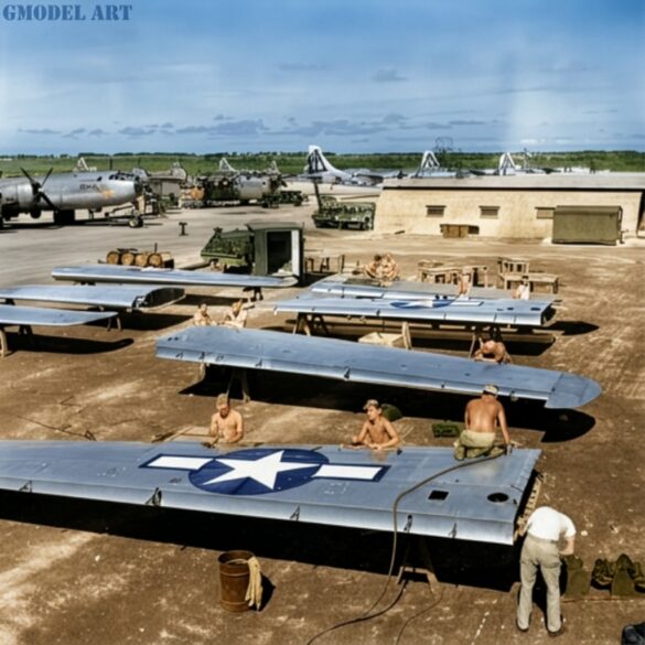 Firefly RESTORE AND CLEAN THIS ORIGINAL WORLD WAR II BLACK AND WHITE PHOTOGRAPH OF A BOEING B 287112