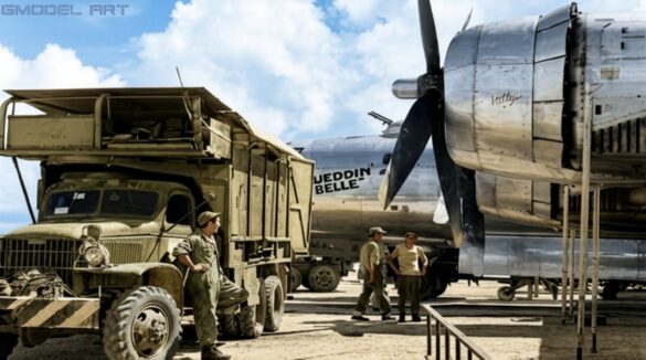Firefly RESTORE AND CLEAN THIS ORIGINAL WORLD WAR II BLACK AND WHITE PHOTOGRAPH OF A BOEING B 742585