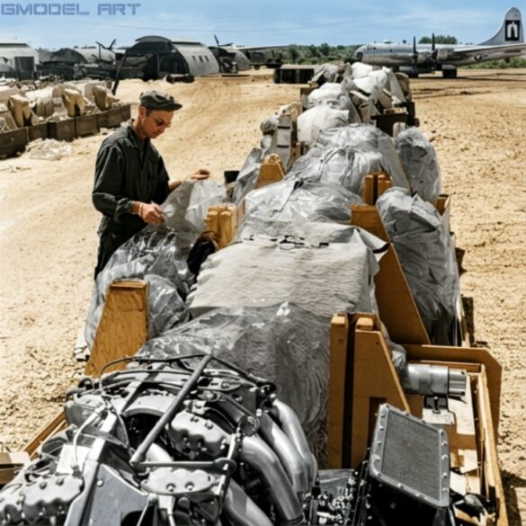 Firefly RESTORE AND CLEAN THIS ORIGINAL WORLD WAR II BLACK AND WHITE PHOTOGRAPH OF A BOEING B 834287