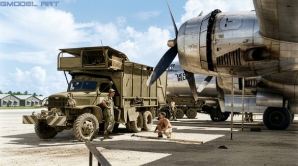 Firefly RESTORE AND CLEAN THIS ORIGINAL WORLD WAR II BLACK AND WHITE PHOTOGRAPH OF A BOEING B 86913