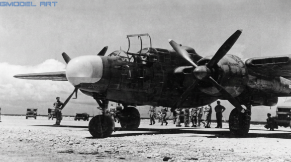 P-61 Black Widow: History, Variants, Combat Units & Modeling Guide P-61 A of the 6th NFS stop over at Kwajalein en route to Saipan 10 June 1944