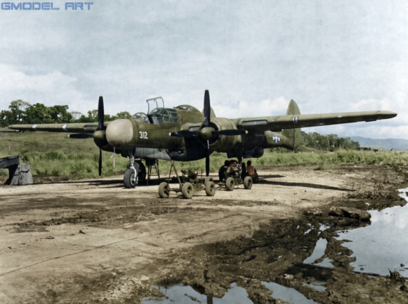 P-61 Black Widow: History, Variants, Combat Units & Modeling Guide Black Widow, #312 419th NFS (Night Fighter Squadron), Guadalcanal 1944