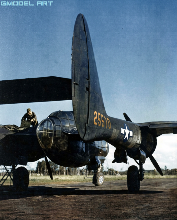 P-61 Black Widow: History, Variants, Combat Units & Modeling Guide P-61A Black Widow 42-5570 of the 425th Night Fighter Squadron