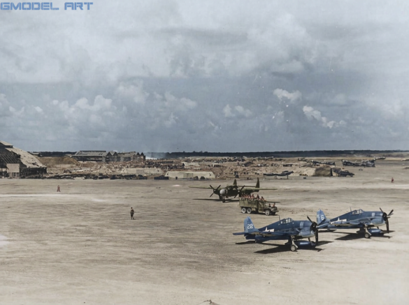 P-61 Black Widow: History, Variants, Combat Units & Modeling Guide Black Widow Midnight Mickey of the 6th Night Fighter Squadron and F6F-3 Hellcats on Saipan, 1944