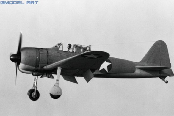 Captured Mitsubishi A6M2 Zero in US Navy markings during flight evaluation