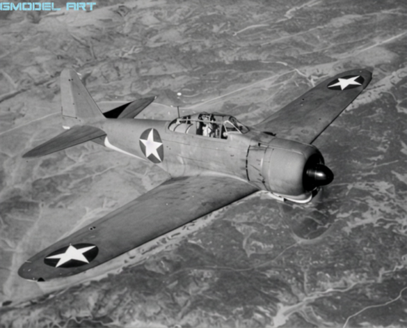 Captured Mitsubishi A6M2 Zero in US Navy markings during flight evaluation