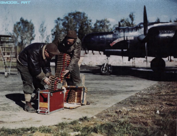 P-61 Black Widow: History, Variants, Combat Units & Modeling Guide P-61A 42-5583 Dangerous Dan of the 425th Night Fighter Squadron pilot 1lt Carl Byars