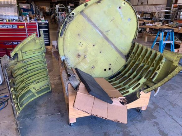 Goodyear FG-1A Corsair Lucky Gallon restoration by Chuck Wahl