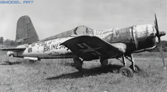 : Goodyear FG-1A Corsair Lucky Gallon restoration by Chuck Wahl