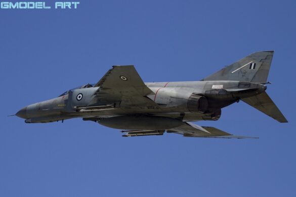 Hellenic Air Force F-4E Phantom II AUP in Aegean Ghost camouflage