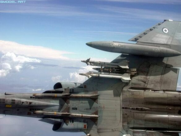 Hellenic Air Force F-4E Phantom II AUP in Aegean Ghost camouflage