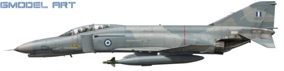 Hellenic Air Force F-4E Phantom II AUP in Aegean Ghost camouflage