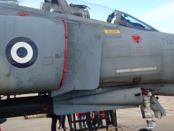 Hellenic Air Force F-4E Phantom II AUP in Aegean Ghost camouflage