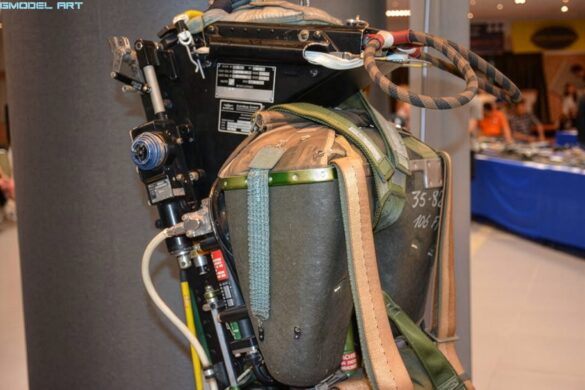 Cockpit of the Hellenic Air Force F-4E Phantom II AUP showing the instrument panel