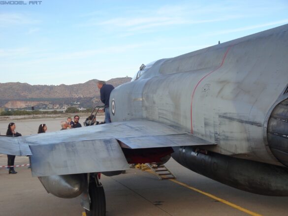 Hellenic Air Force F-4E Phantom II AUP in Aegean Ghost camouflage