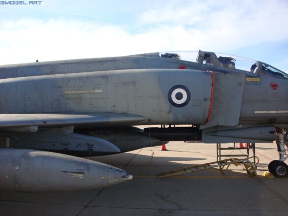 Air intakes of the Hellenic Air Force F-4E Phantom II AUP