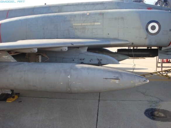 Air intakes of the Hellenic Air Force F-4E Phantom II AUP