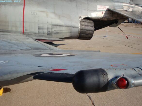 Aegean Ghost camouflage pattern on the Hellenic Air Force F-4E Phantom II AUP