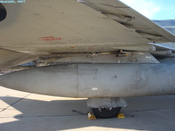 Landing gear wheels of the Hellenic Air Force F-4E Phantom II AUP