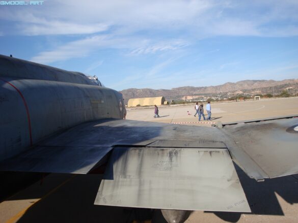 Aegean Ghost camouflage pattern on the Hellenic Air Force F-4E Phantom II AUP
