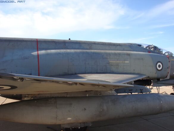 Air intakes of the Hellenic Air Force F-4E Phantom II AUP