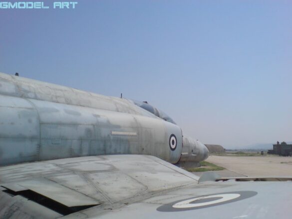 Aegean Ghost camouflage pattern on the Hellenic Air Force F-4E Phantom II AUP