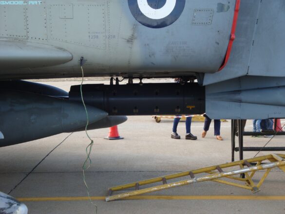Air intakes of the Hellenic Air Force F-4E Phantom II AUP