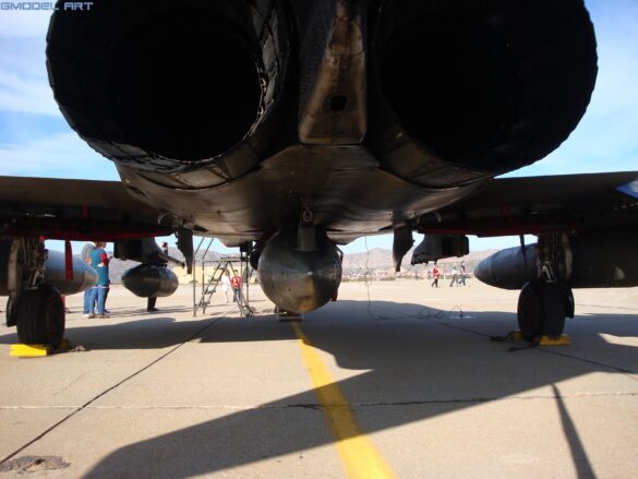 Engine exhaust nozzle of the Hellenic Air Force F-4E Phantom II AUP