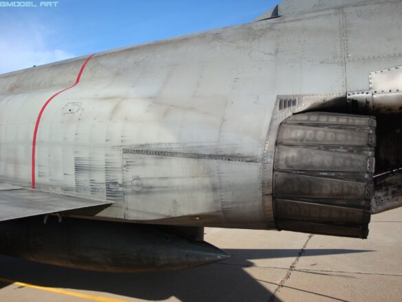 Aegean Ghost camouflage pattern on the Hellenic Air Force F-4E Phantom II AUP