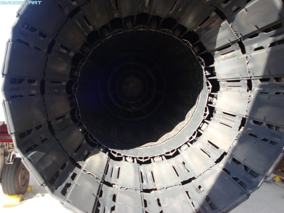Engine exhaust nozzle of the Hellenic Air Force F-4E Phantom II AUP