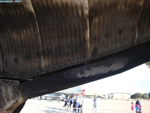 Engine exhaust nozzle of the Hellenic Air Force F-4E Phantom II AUP