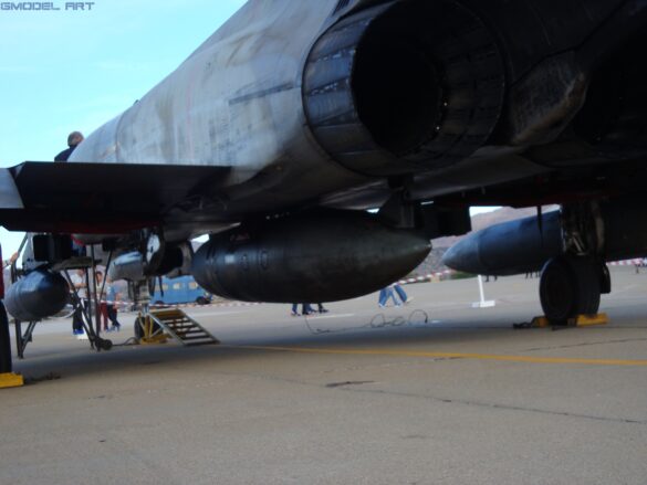 Engine exhaust nozzle of the Hellenic Air Force F-4E Phantom II AUP