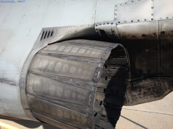 Engine exhaust nozzle of the Hellenic Air Force F-4E Phantom II AUP