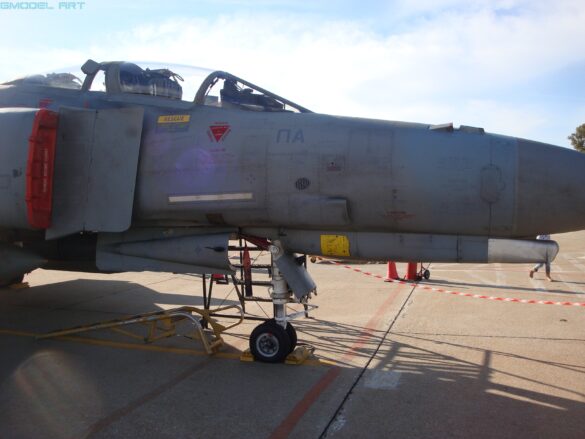Aegean Ghost camouflage pattern on the Hellenic Air Force F-4E Phantom II AUP