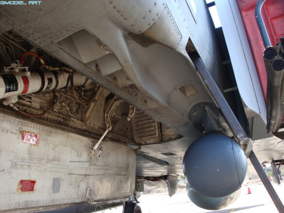 Cockpit of the Hellenic Air Force F-4E Phantom II AUP showing the instrument panel