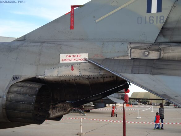 Hellenic Air Force F-4E Phantom II AUP flying in Aegean Ghost camouflage