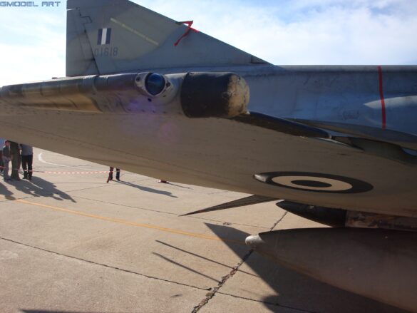 Aegean Ghost camouflage pattern on the Hellenic Air Force F-4E Phantom II AUP